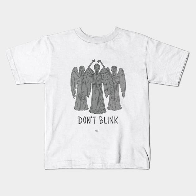 Don´t Blink Kids T-Shirt by yanimufato